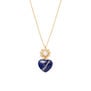Lapis heart-shaped necklace by Carousel Jewels